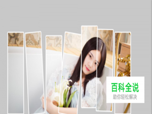 用PS做一个不规则的照片切割效果