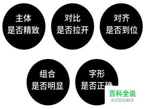 这5个排查法让你的作品更瞩目！