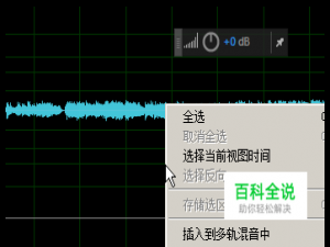 在audition中多轨道与单轨道如何互相切换？