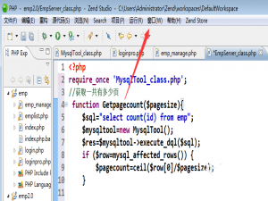 zend studio代码中关键字颜色怎么设置?