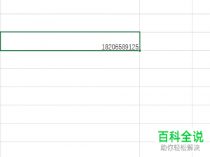 在Excel表格中怎么设置让手机号码分段显示