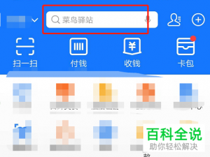 支付宝中的菜鸟驿站取件通知怎么设置