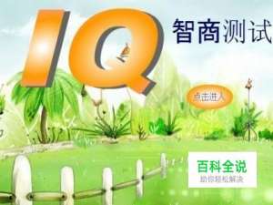 怎么测试自己的智商如何测试智商