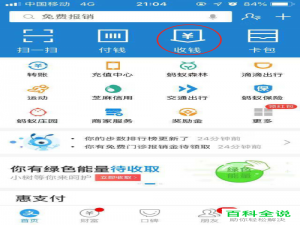 怎么查询支付宝中“我”的免费提现额度