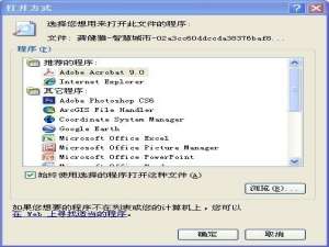 怎么设置用PDF文件打开