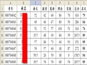 在WPS表格2007中求特定比例成绩的平均分