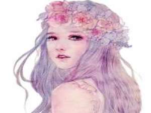 唯美精品手绘女头 ◇◆╰つ 我 的 天