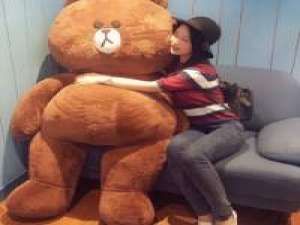 儿童节想收到一只大布朗 不是因为寂寞才想你，