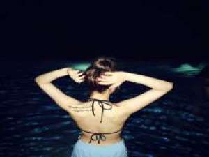 看见你之后 我就知道我没白活 你是我不能涉及的梦。