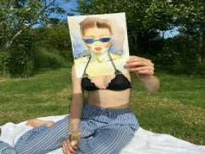 就是突然之间，鼻子一