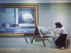 静静的坐，遥遥的想。