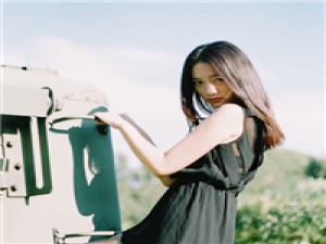 小清新。 最近风太大差点把心上