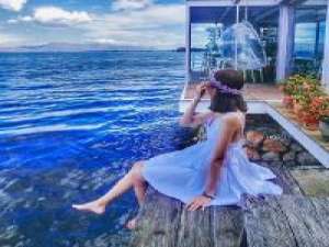 海.很美但是没人气. 我的世界忽然开始下雪