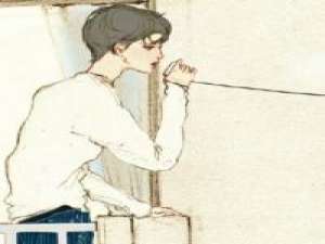 简单插画情侣头像 我永遠無法對傷害過我