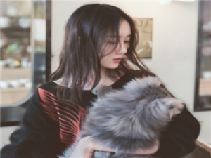 帅了一个林希儿.？ 我看起来很温柔 我也