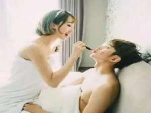 好想和你一直在一起. 当我说出，你忙吧，你