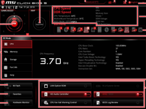 BIOS设置 微星 Z390 ACE主板开启XMP的方法