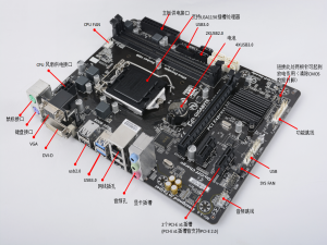 图片 技嘉B85M-D2V TM 版