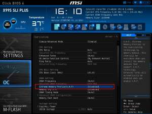 BIOS设置 微星B85，Z97，B150，Z170，X99老式主板开启XMP方法