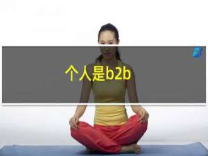 个人是b2b