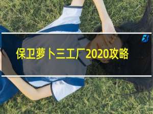 保卫萝卜三工厂20 攻略