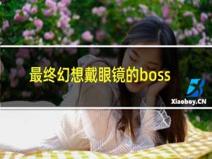 最终幻想戴眼镜的boss