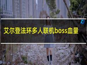 艾尔登法环多人联机boss血量