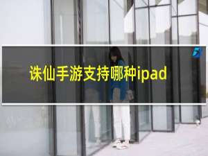 诛仙手游支持哪种ipad