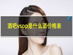 酒吧vsop是什么酒价格表