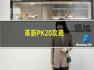 革新PK 攻略