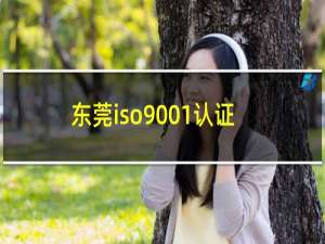 东莞iso9001认证体系