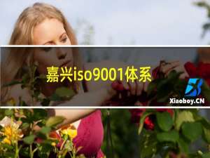 嘉兴iso9001体系认证