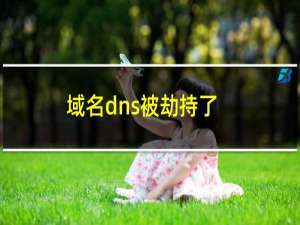 域名dns被劫持了