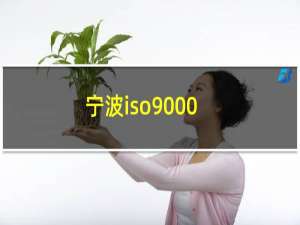 宁波iso9000