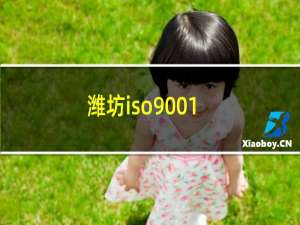 潍坊iso9001