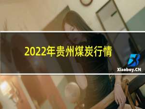 2022年贵州煤炭行情最新消息