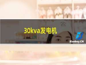 30kva发电机