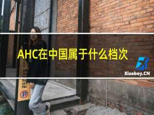 AHC在中国属于什么档次