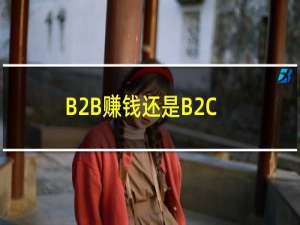 B2B赚钱还是B2C