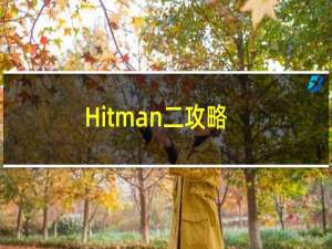 Hitman二攻略