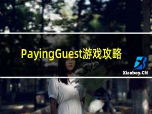 PayingGuest游戏攻略