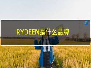 RYDEEN是什么品牌