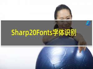 Sharp Fonts字体识别