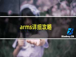 arms详细攻略