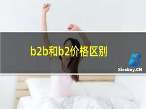 b2b和b2价格区别