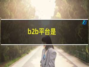 b2b平台是