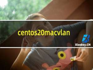 centos macvlan