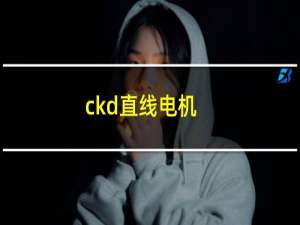 ckd直线电机