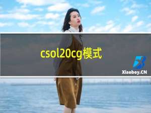 csol cg模式