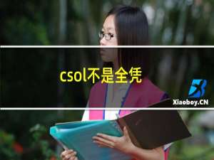 csol不是全凭